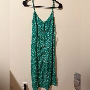 Sienna Sky Teal Floral Dress